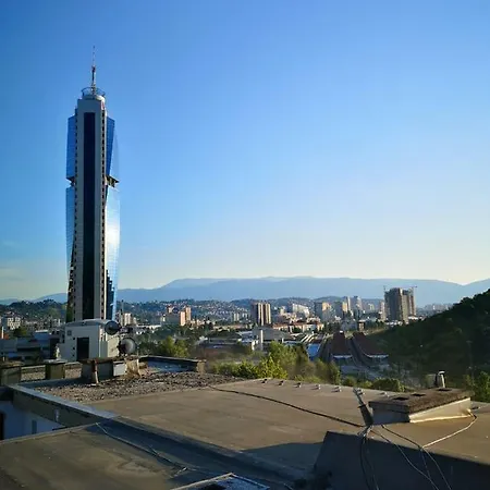 Lejlighed New Modern Roof Top Studio In The Centre Of !